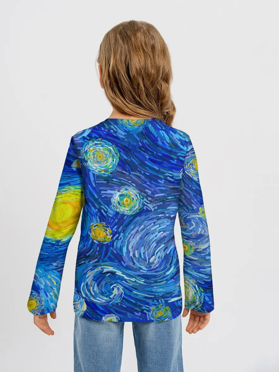 Детский лонгслив / Ван Гог
