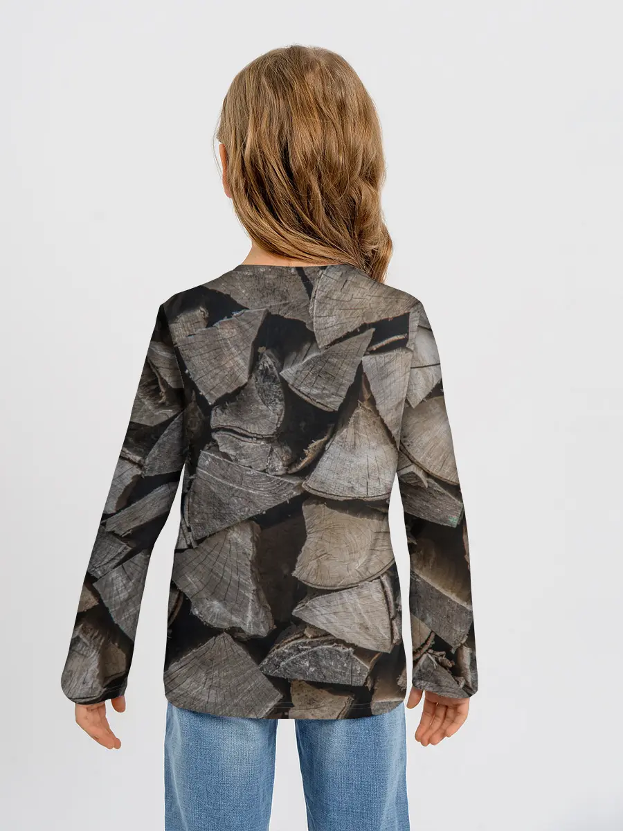 Детский лонгслив / ДРОВА