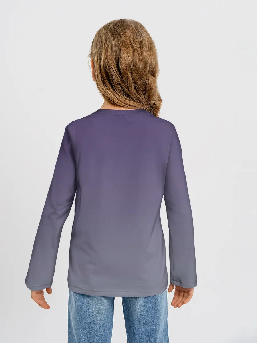 Детский лонгслив / ведьма сова луна