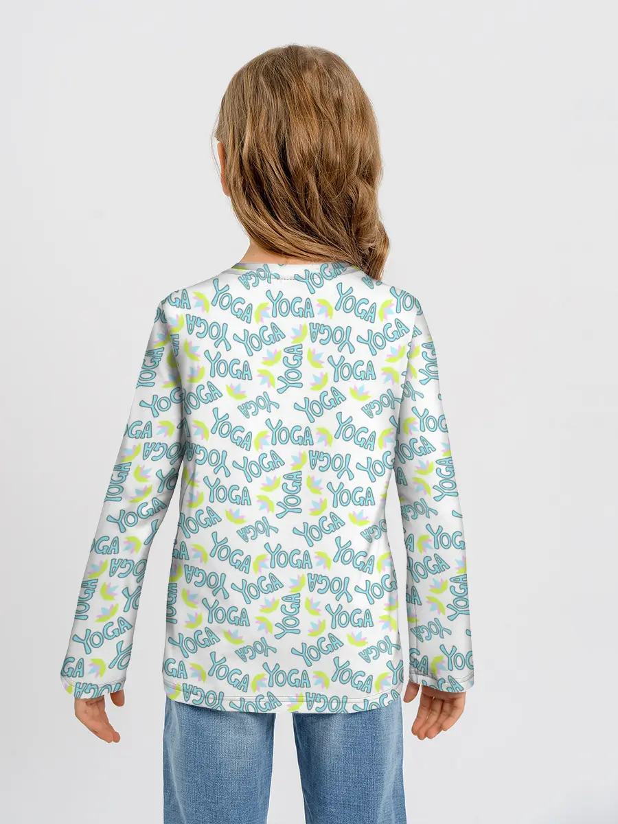 Детский лонгслив / Yoga