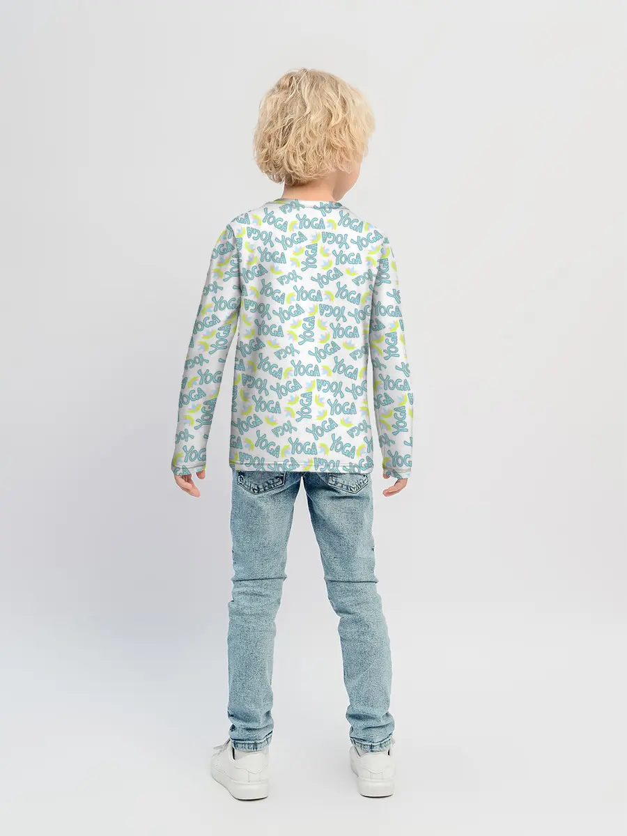 Детский лонгслив / Yoga