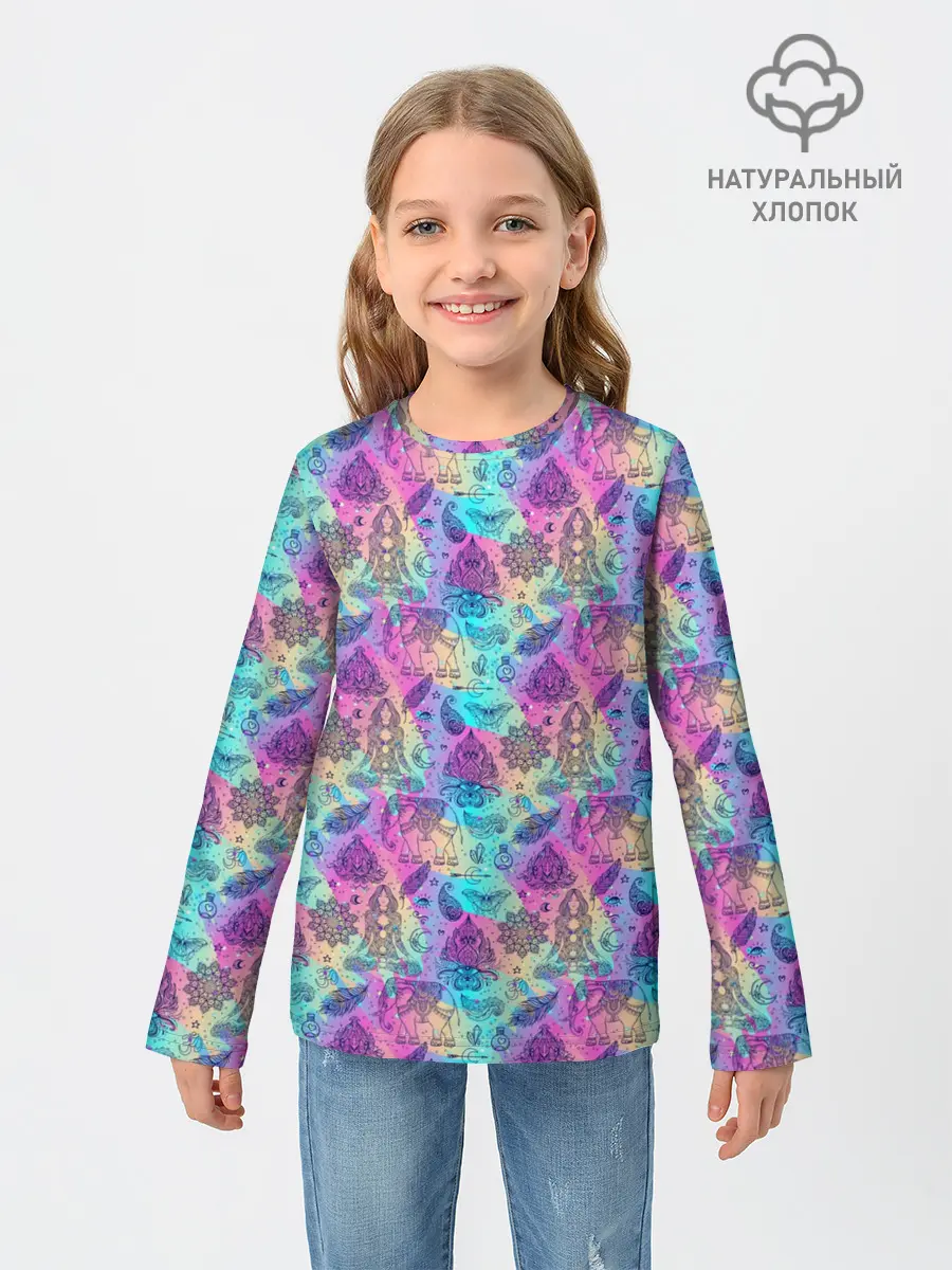 Детский лонгслив / Медитация