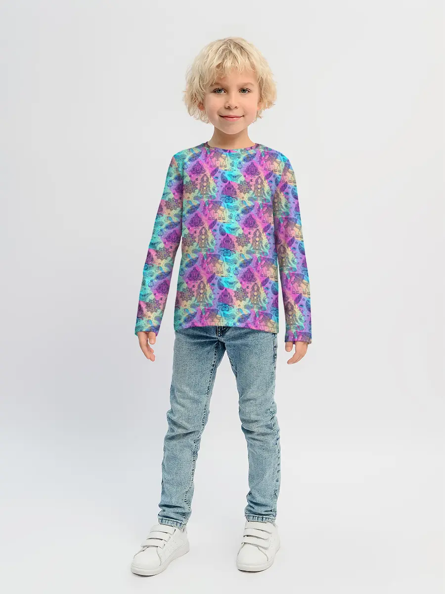 Детский лонгслив / Медитация