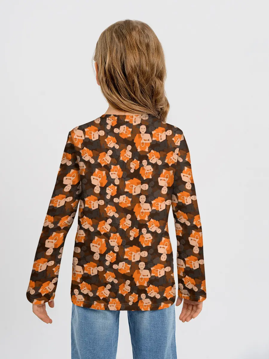 Детский лонгслив / Медитация