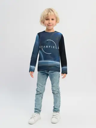 Детский лонгслив / Starfield