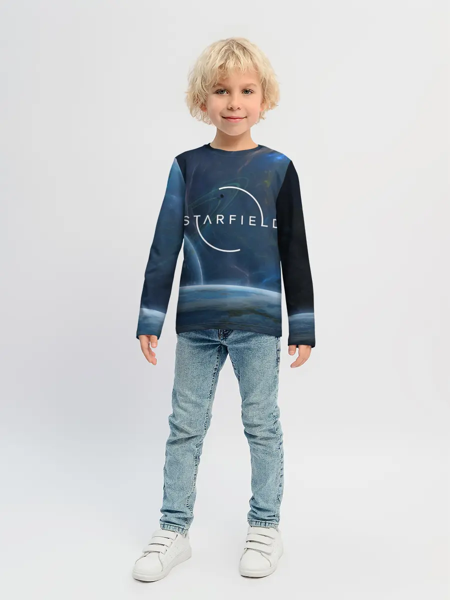 Детский лонгслив / Starfield