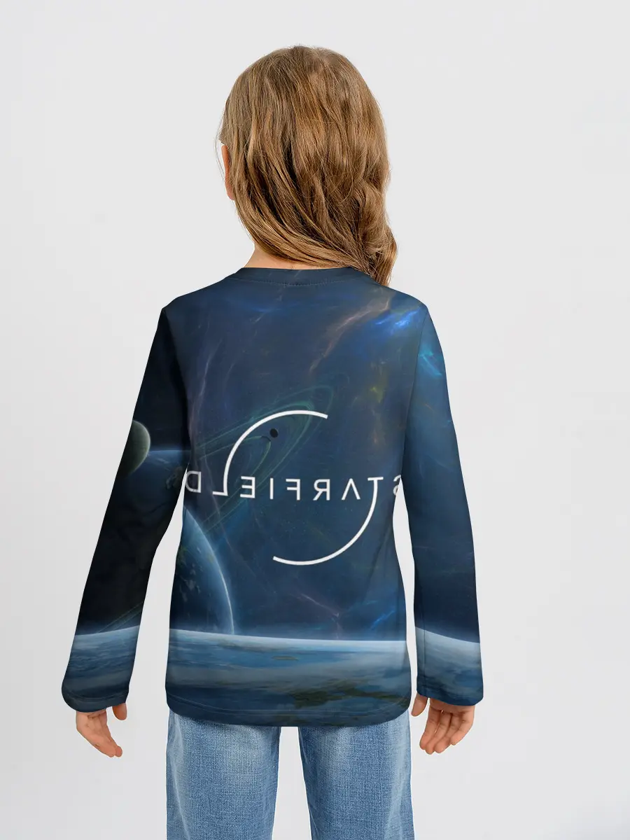 Детский лонгслив / Starfield