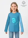 Детский лонгслив / Bitcoin