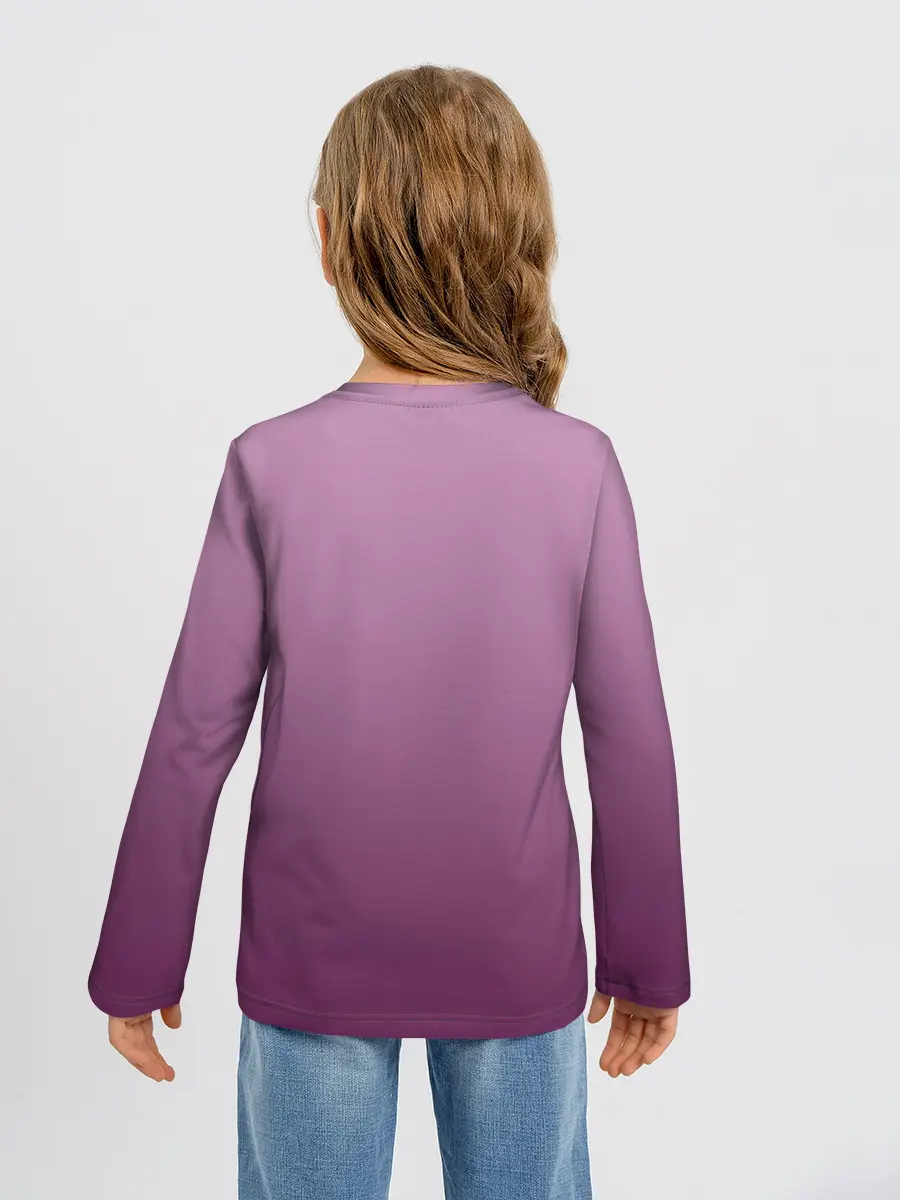 Детский лонгслив / кот художник творец