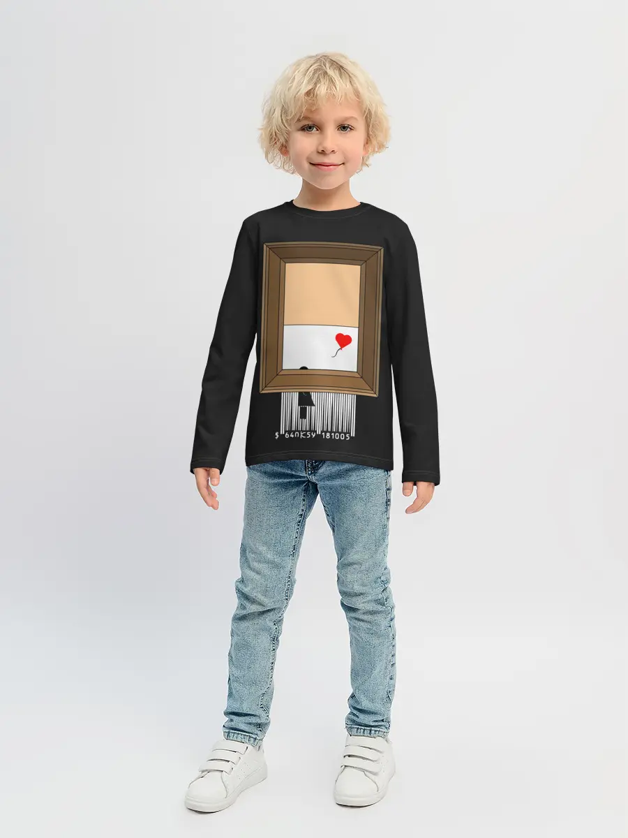Детский лонгслив / Arts free | Banksy