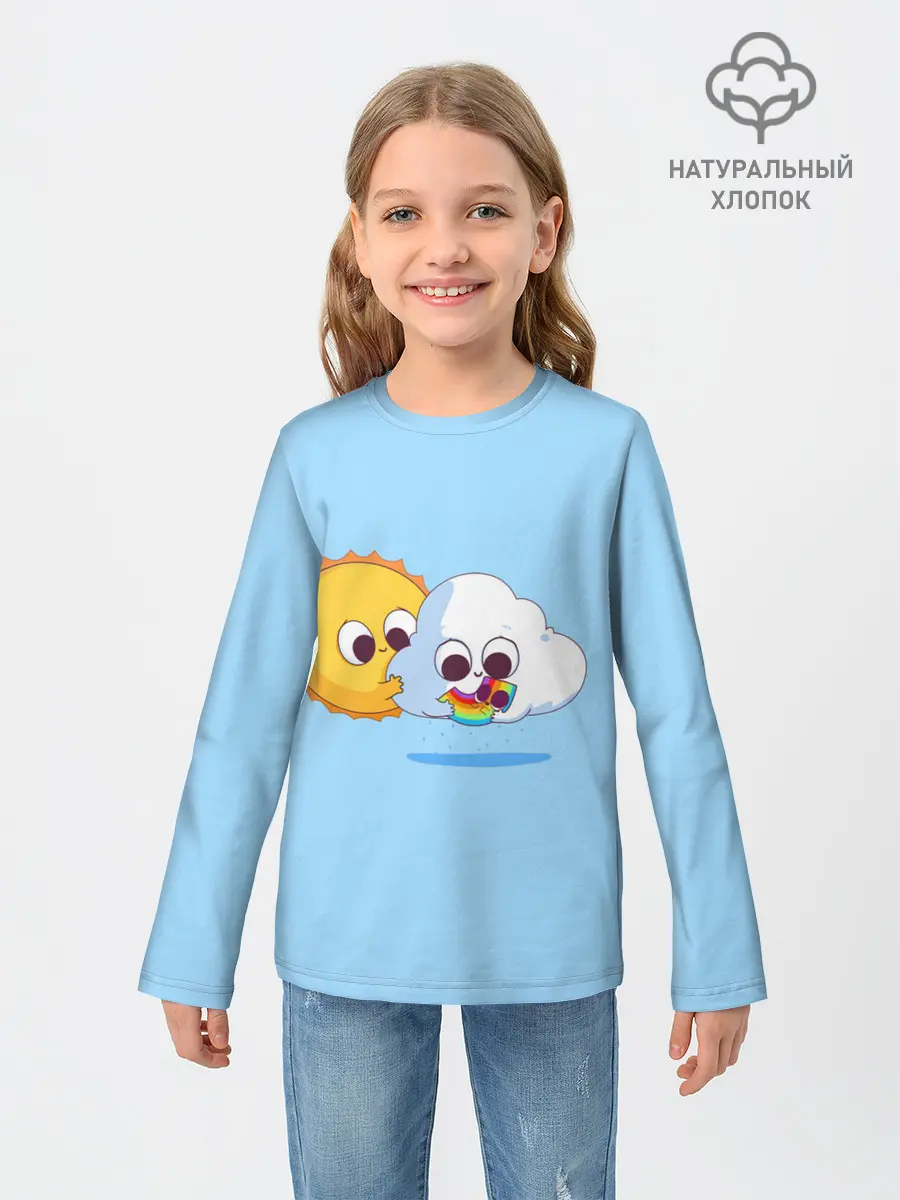 Детский лонгслив / Ребёнок солнца и дождя