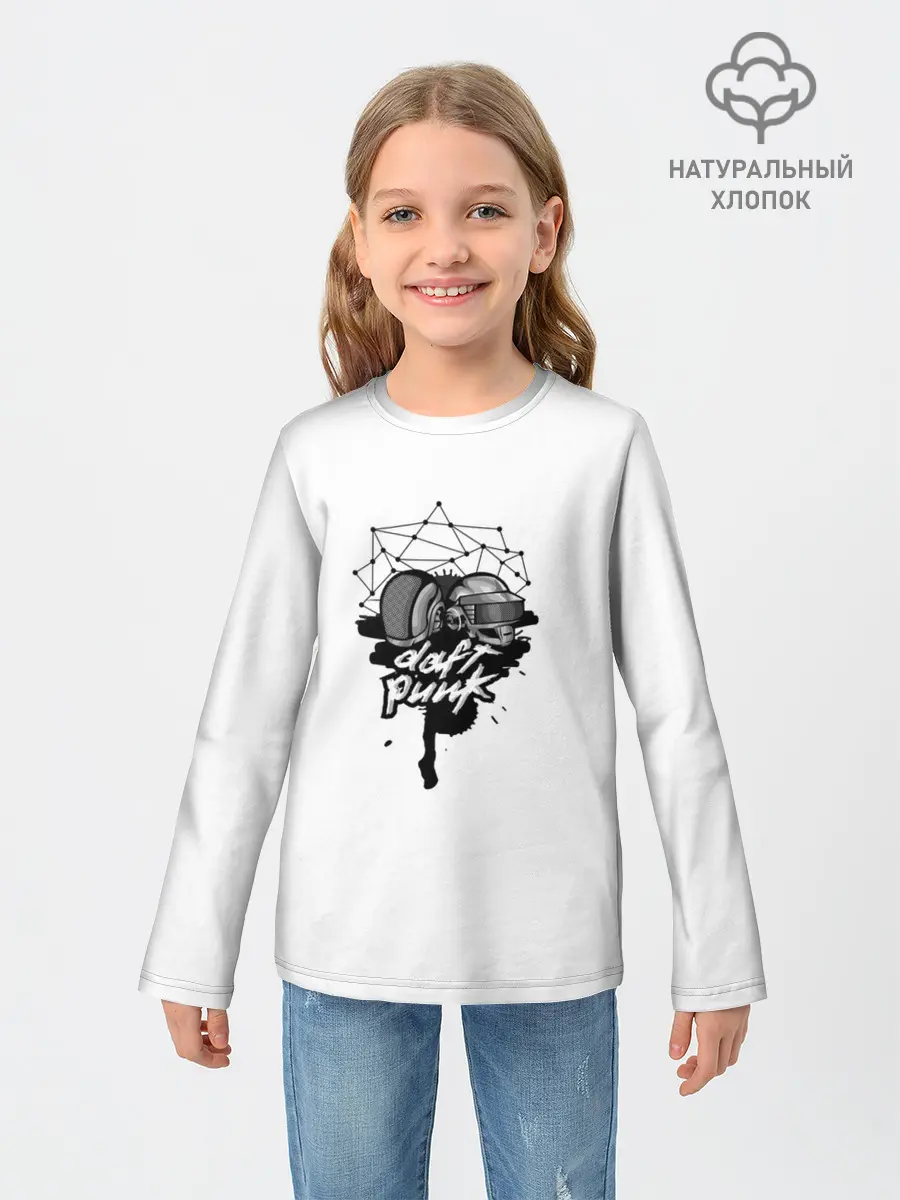 Детский лонгслив / Daft Punk