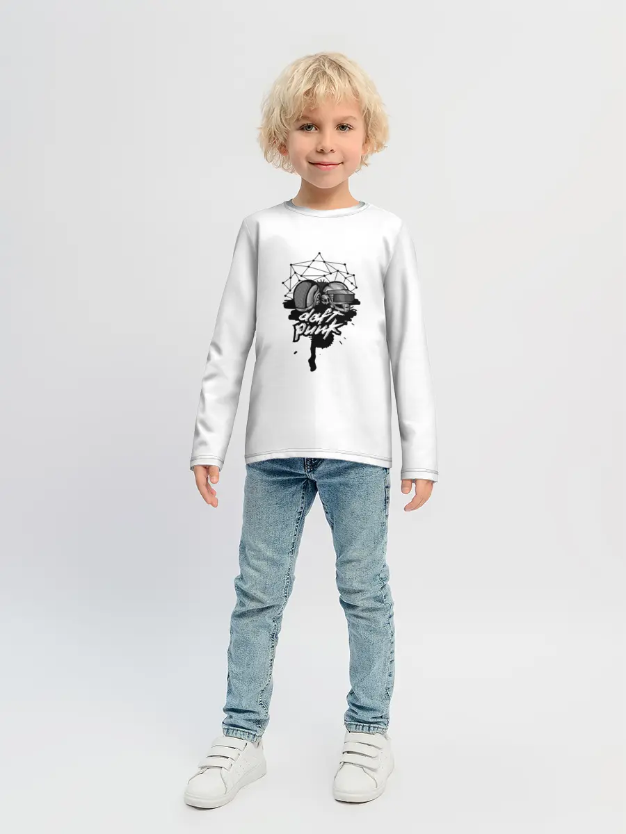 Детский лонгслив / Daft Punk