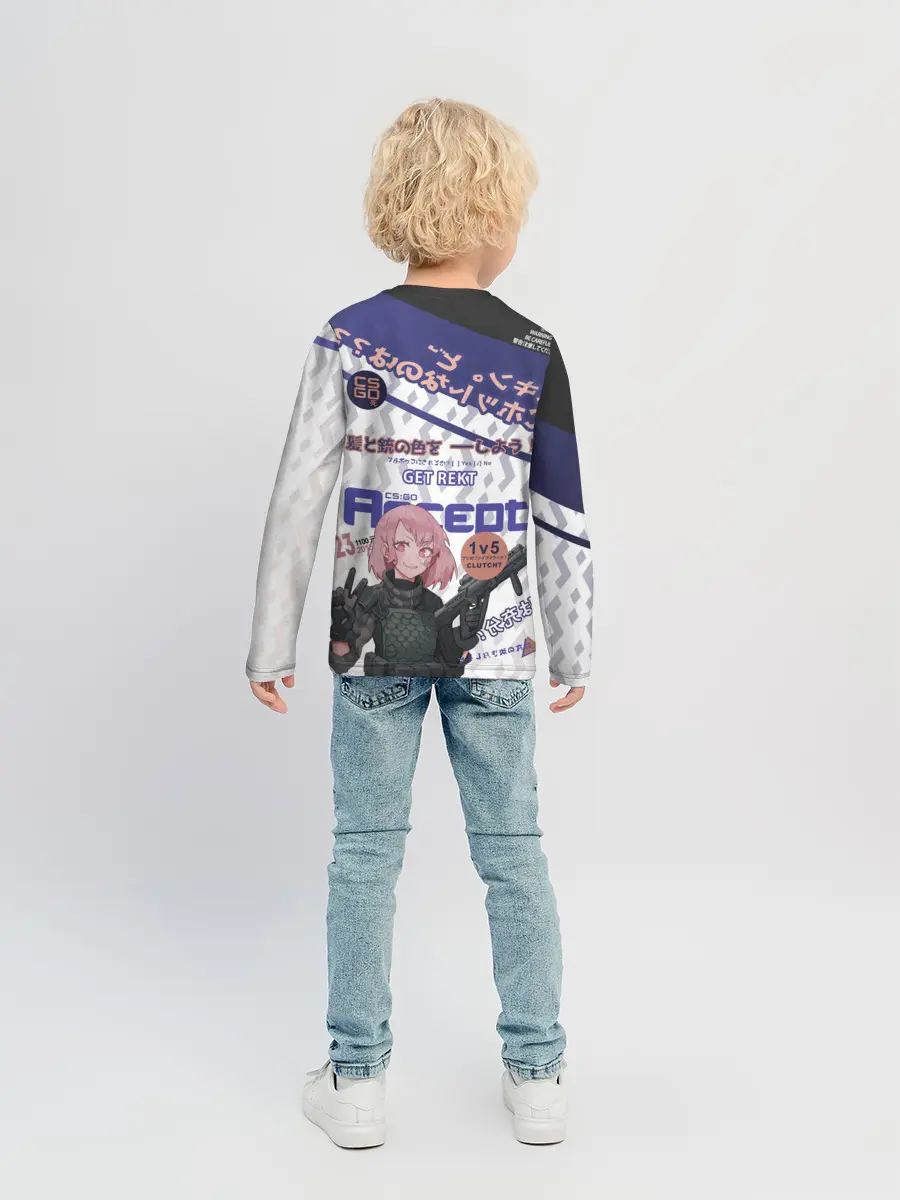 Детский лонгслив / AUG - Akihabara | Акихабара