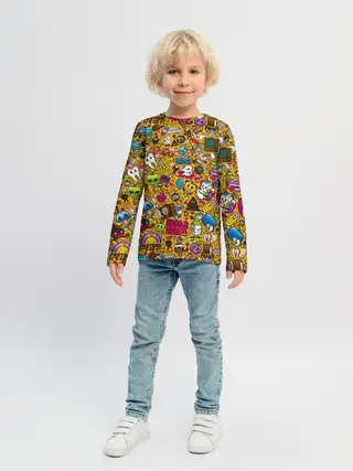 Детский лонгслив / RETRO MIX