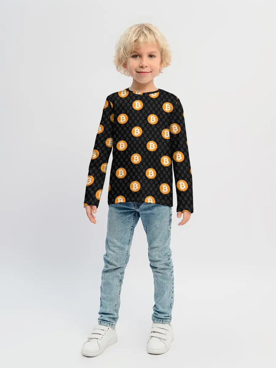 Детский лонгслив / БИТКОИН | BITCOIN