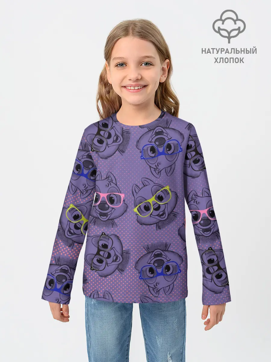 Детский лонгслив / Chip n Dale