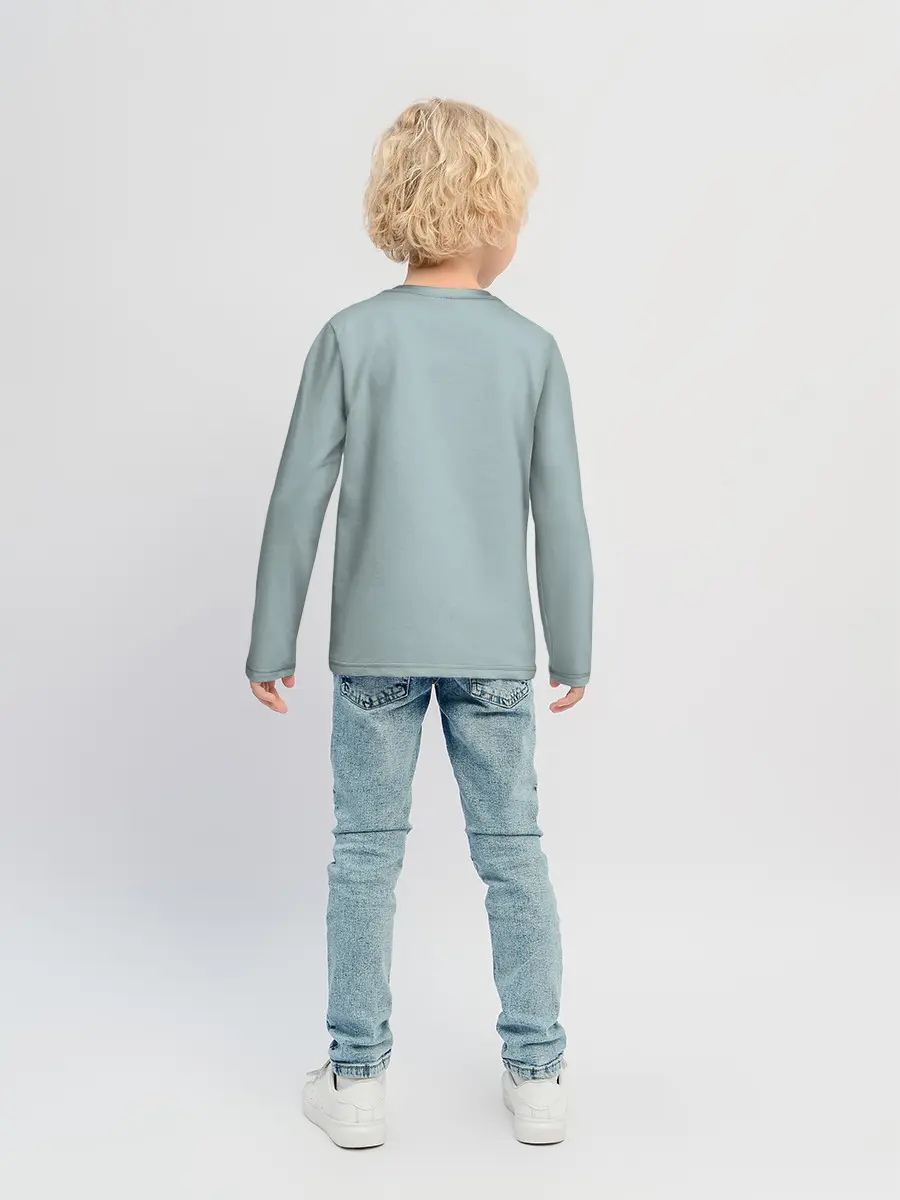 Детский лонгслив / Clubhouse VS Discord