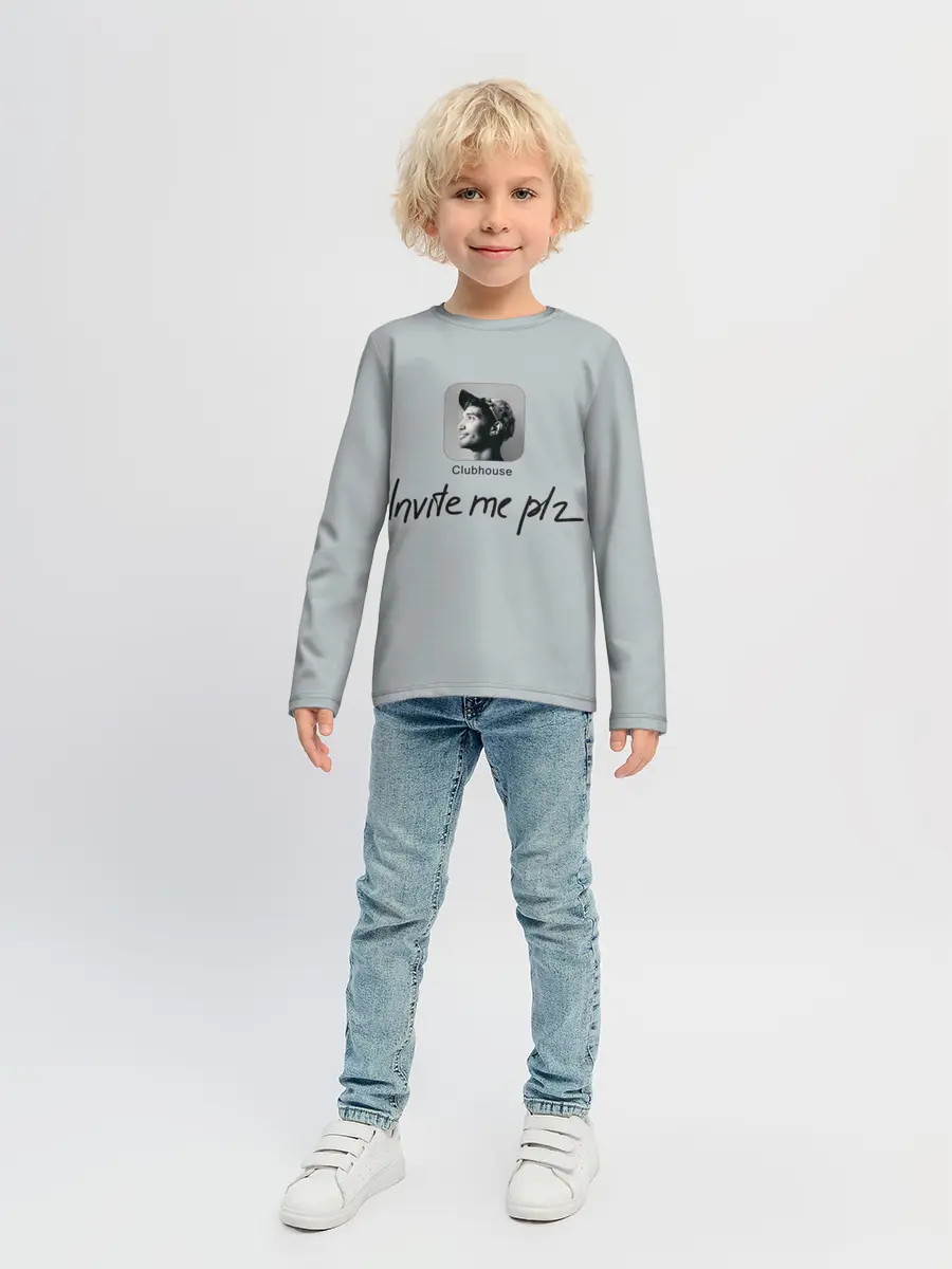 Детский лонгслив / Clubhouse