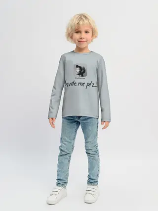 Детский лонгслив / Clubhouse