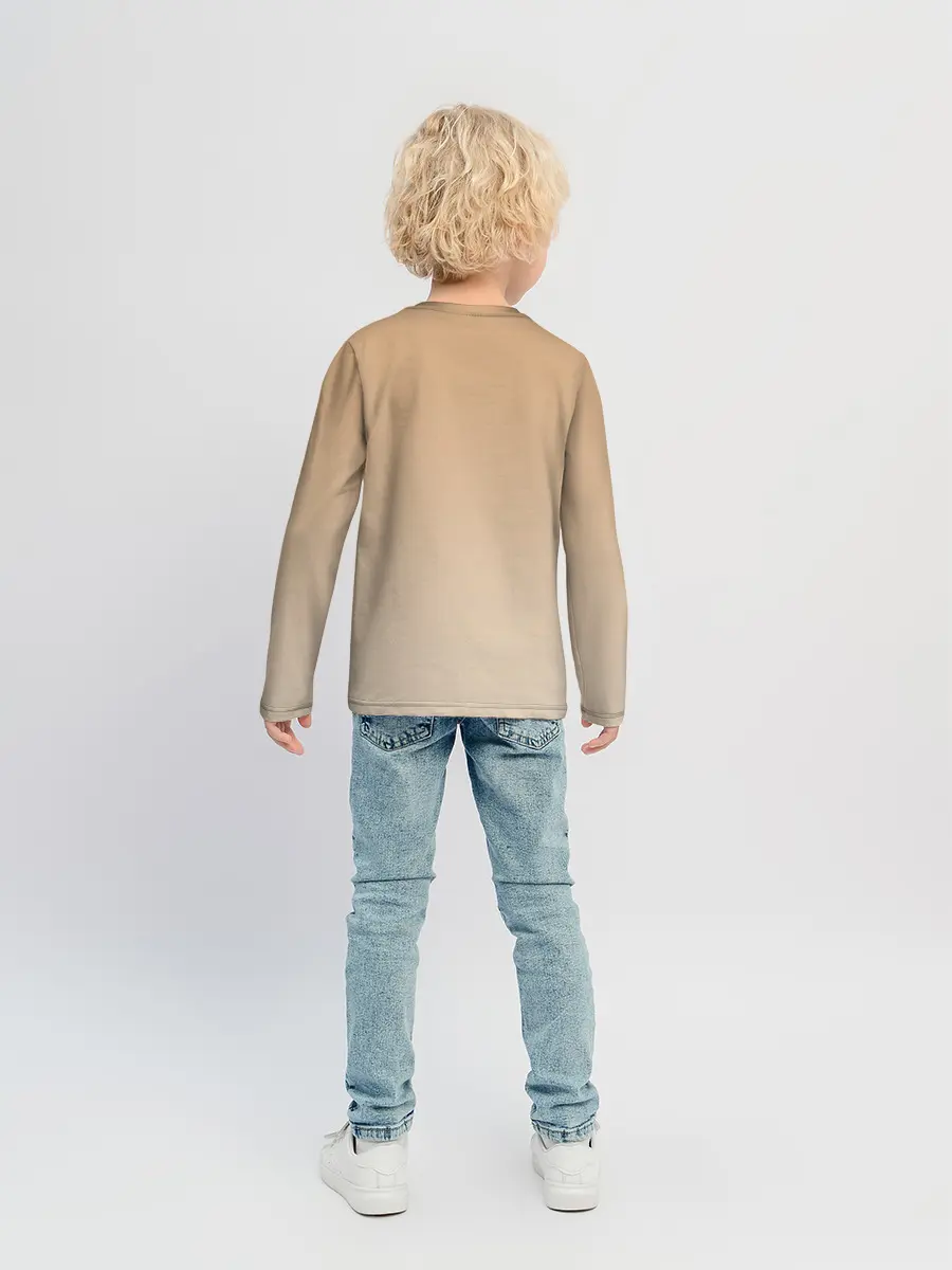 Детский лонгслив / питбуль