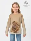 Детский лонгслив / питбуль