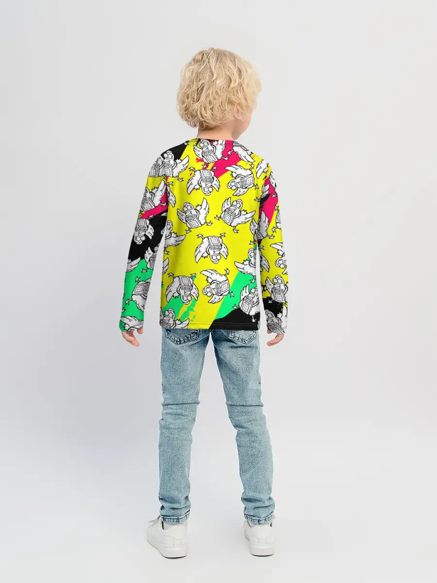 Детский лонгслив / CS GO CHICKEN