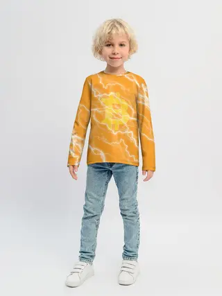 Детский лонгслив / Bitcoin