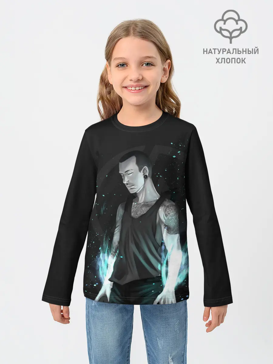 Детский лонгслив / Честер Линкин Парк