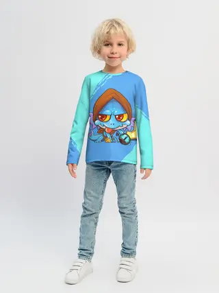 Детский лонгслив / Сларк | Dota 2