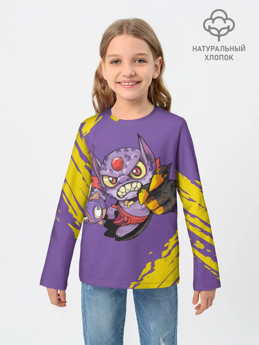 Детский лонгслив / Лион | Dota 2