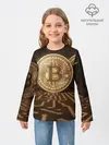 Детский лонгслив / Биткоин