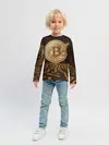 Детский лонгслив / Биткоин