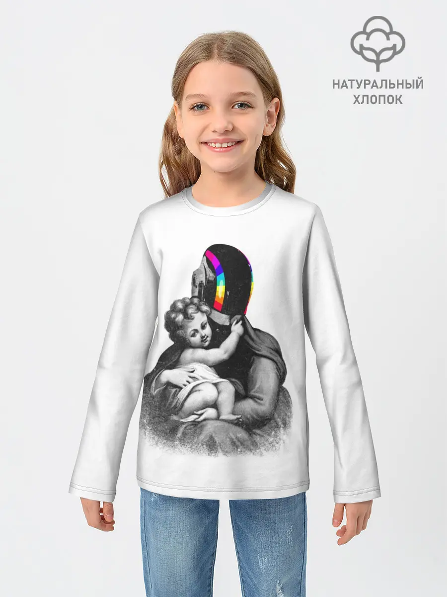 Детский лонгслив / Daft Punk