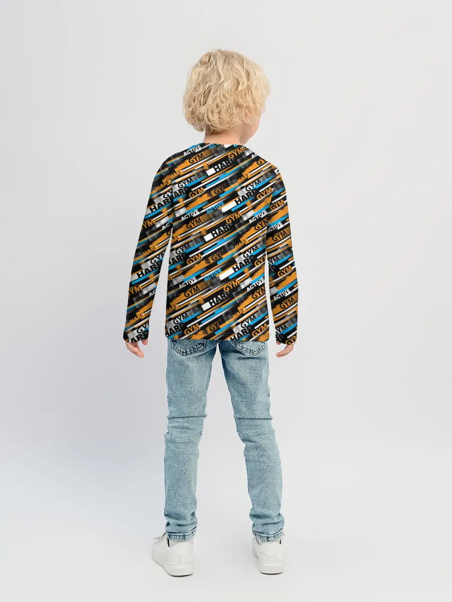 Детский лонгслив / Fitness