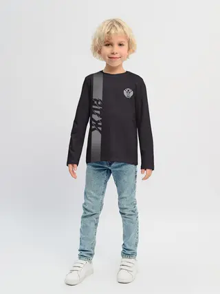 Детский лонгслив / ЖДВ , железнодорожные войска