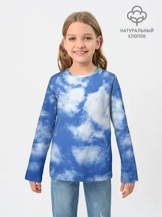 Детский лонгслив / ОБЛАКА