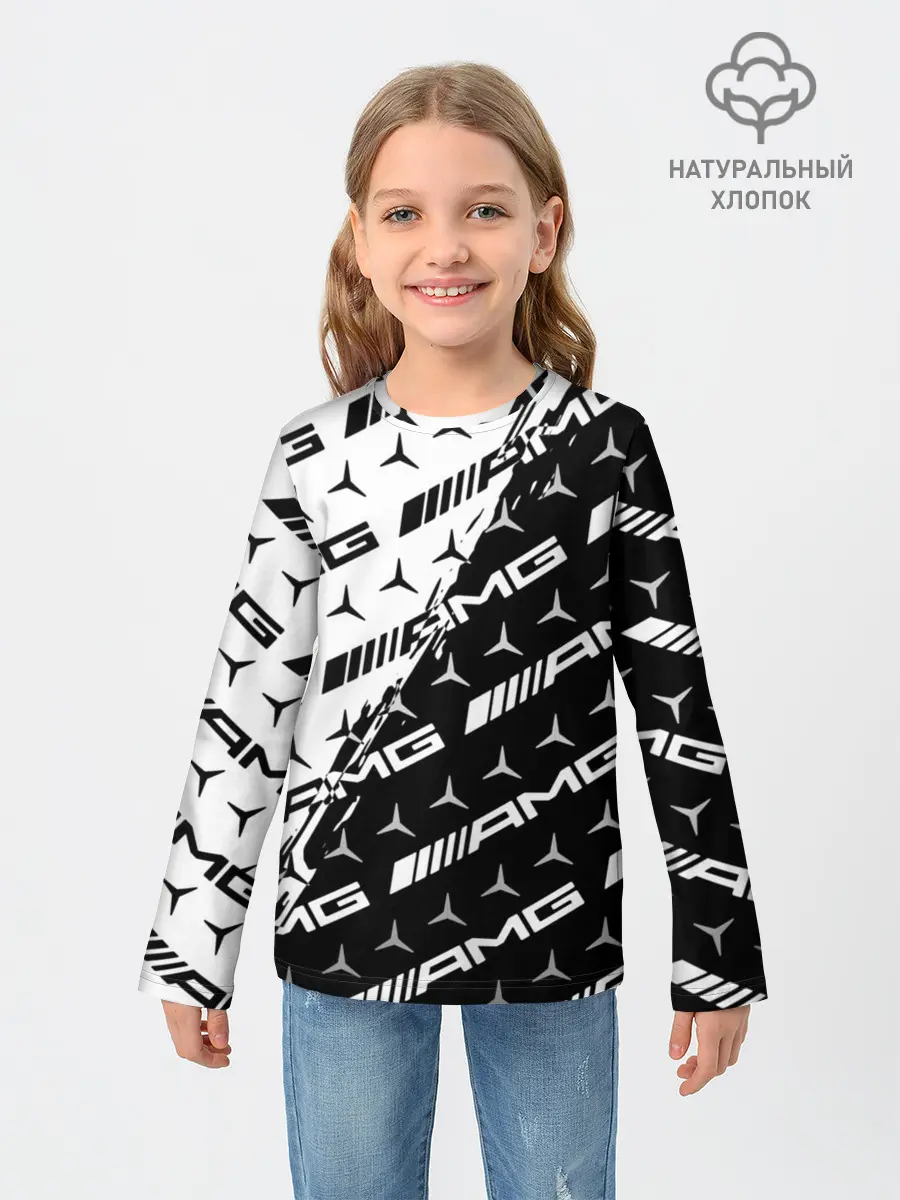 Детский лонгслив / MERCEDES BENZ AMG