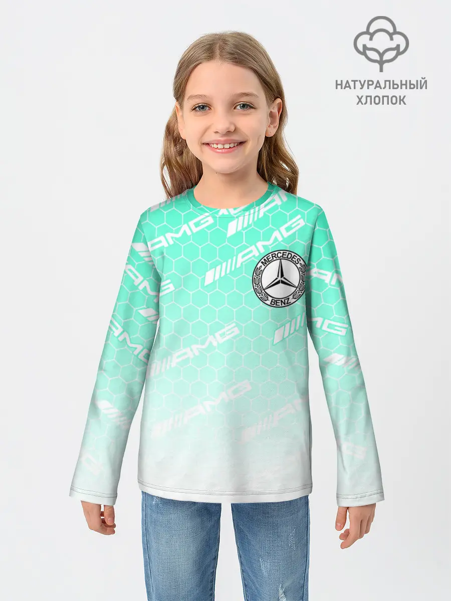 Детский лонгслив / MERCEDES BENZ AMG