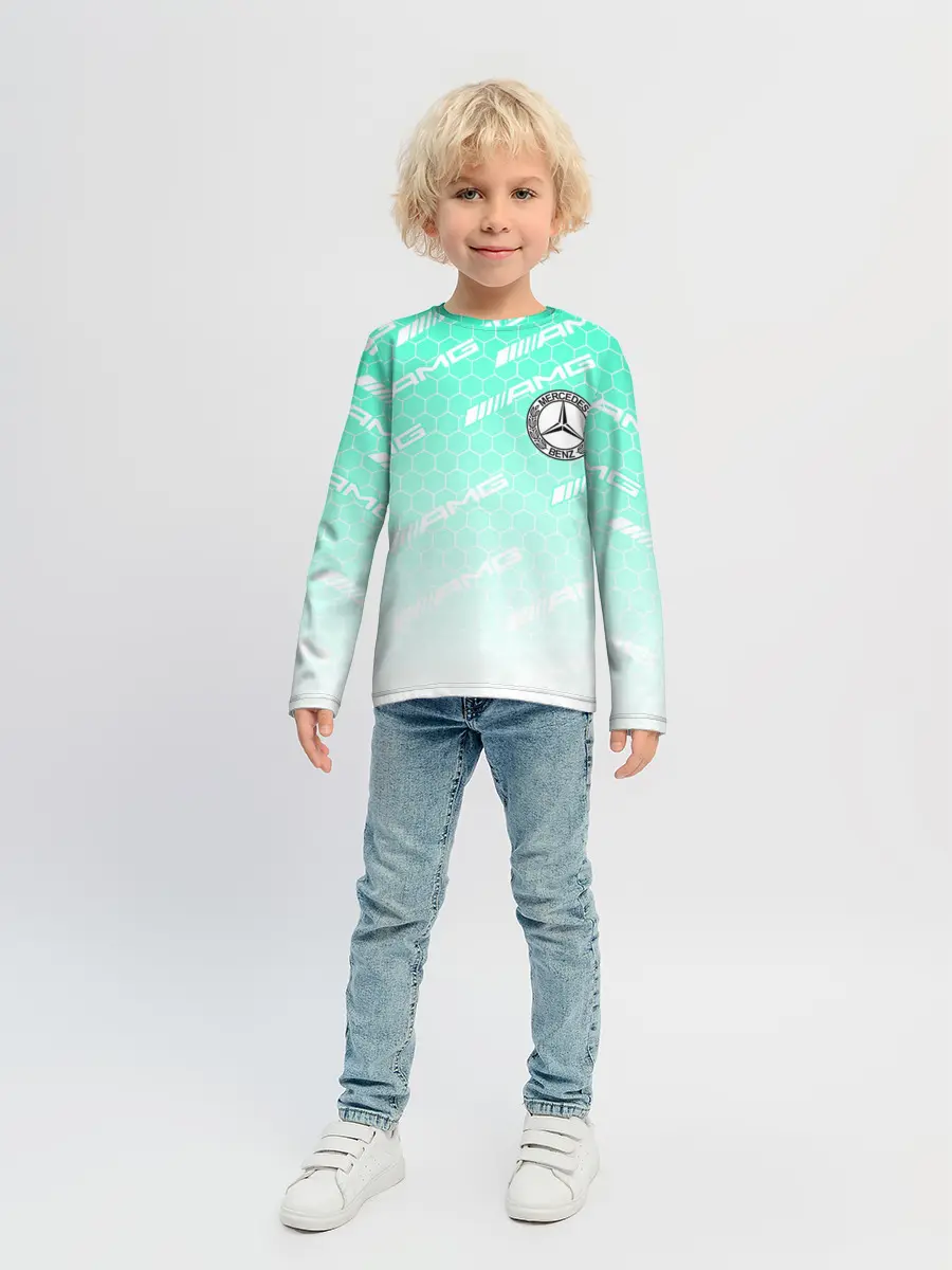 Детский лонгслив / MERCEDES BENZ AMG
