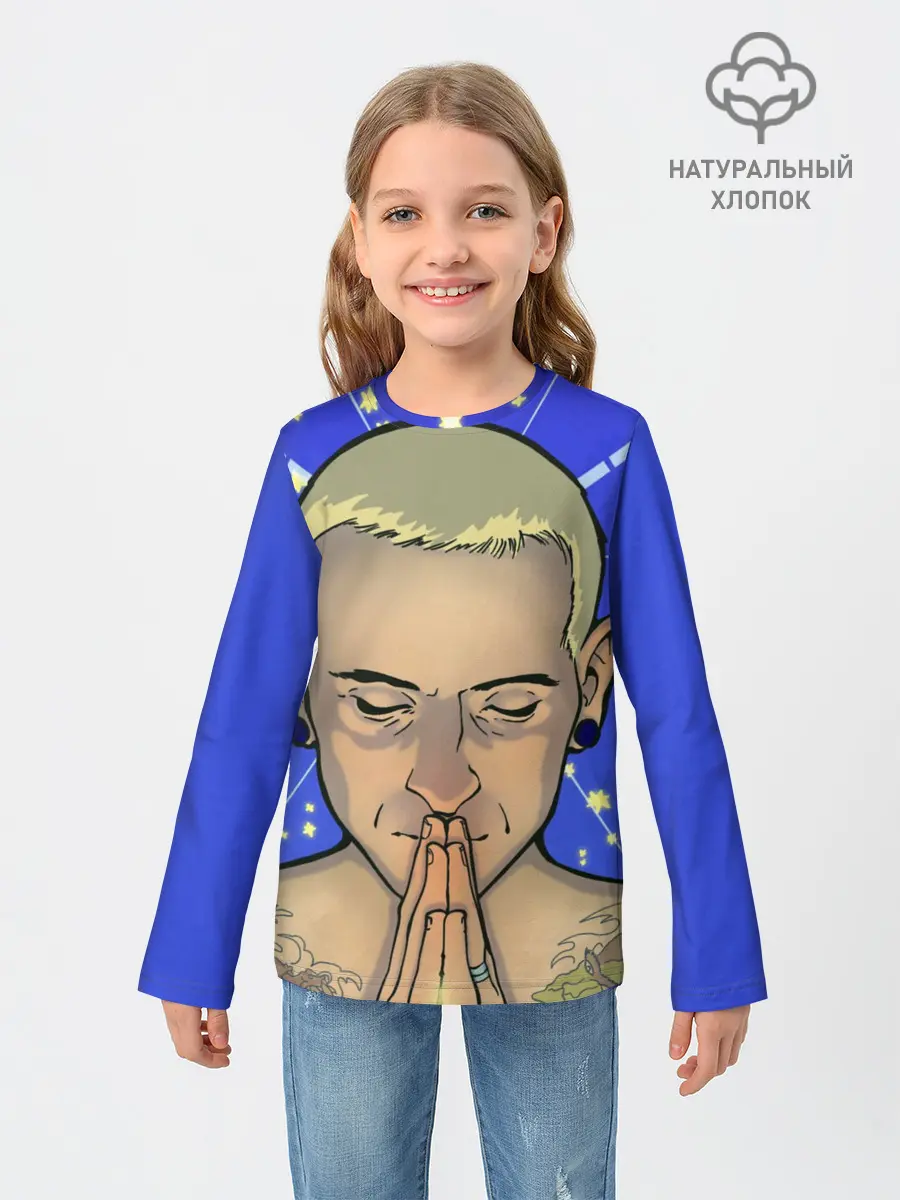 Детский лонгслив / Chester Bennington