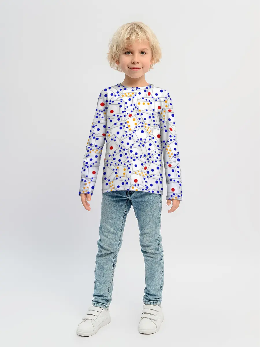Детский лонгслив / Игральные кубики