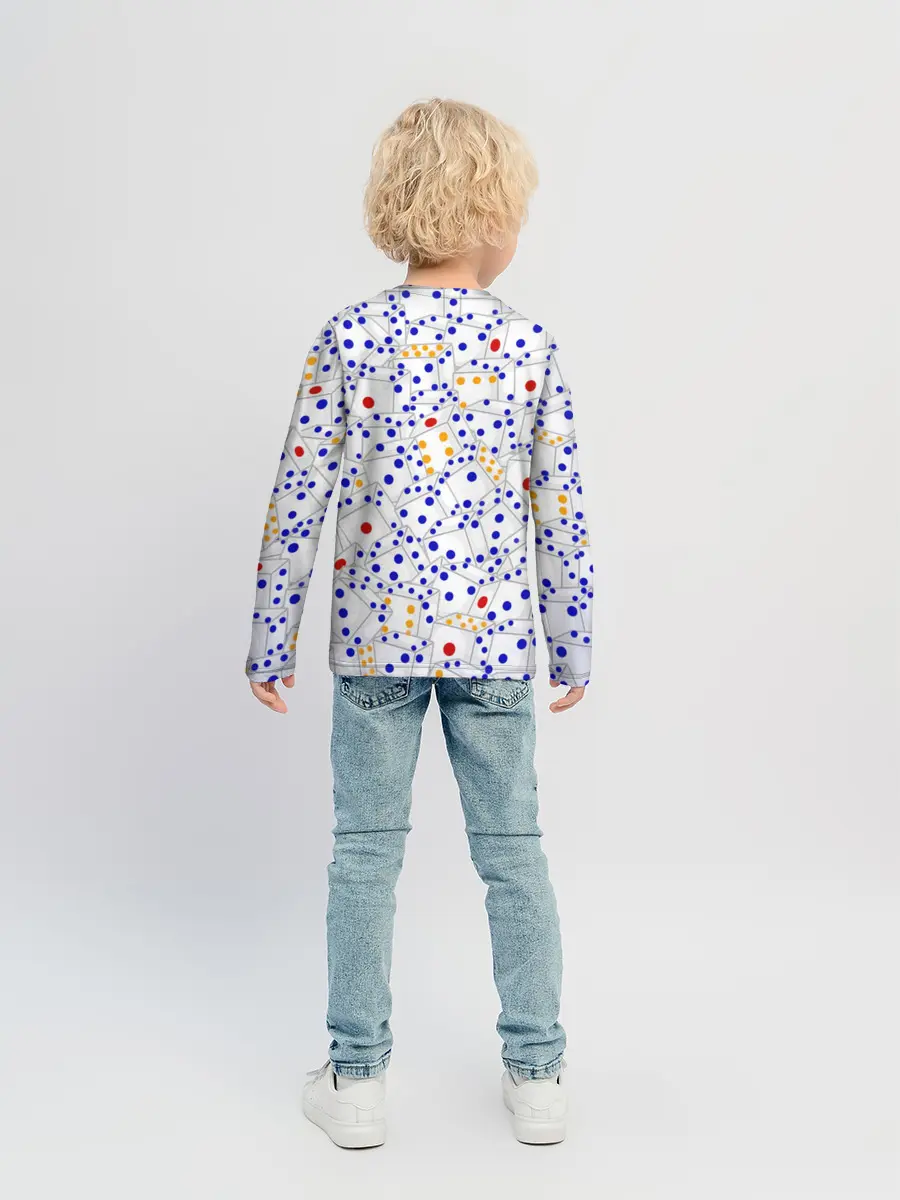 Детский лонгслив / Игральные кубики