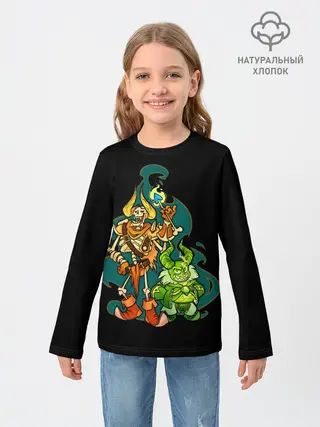 Детский лонгслив / Опасная парочка | Dota 2