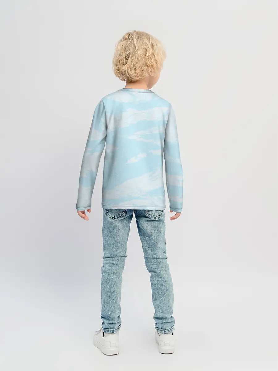 Детский лонгслив / Снежный танец | Dota 2