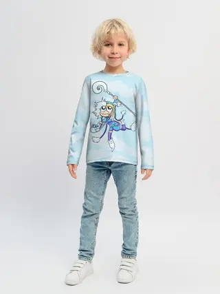 Детский лонгслив / Снежный танец | Dota 2