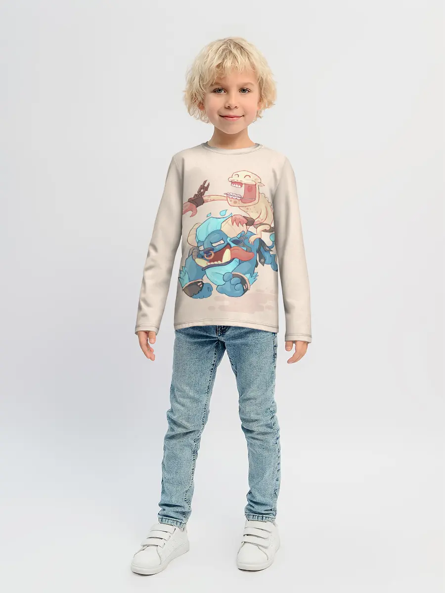 Детский лонгслив / Мы уже выехали | Dota 2