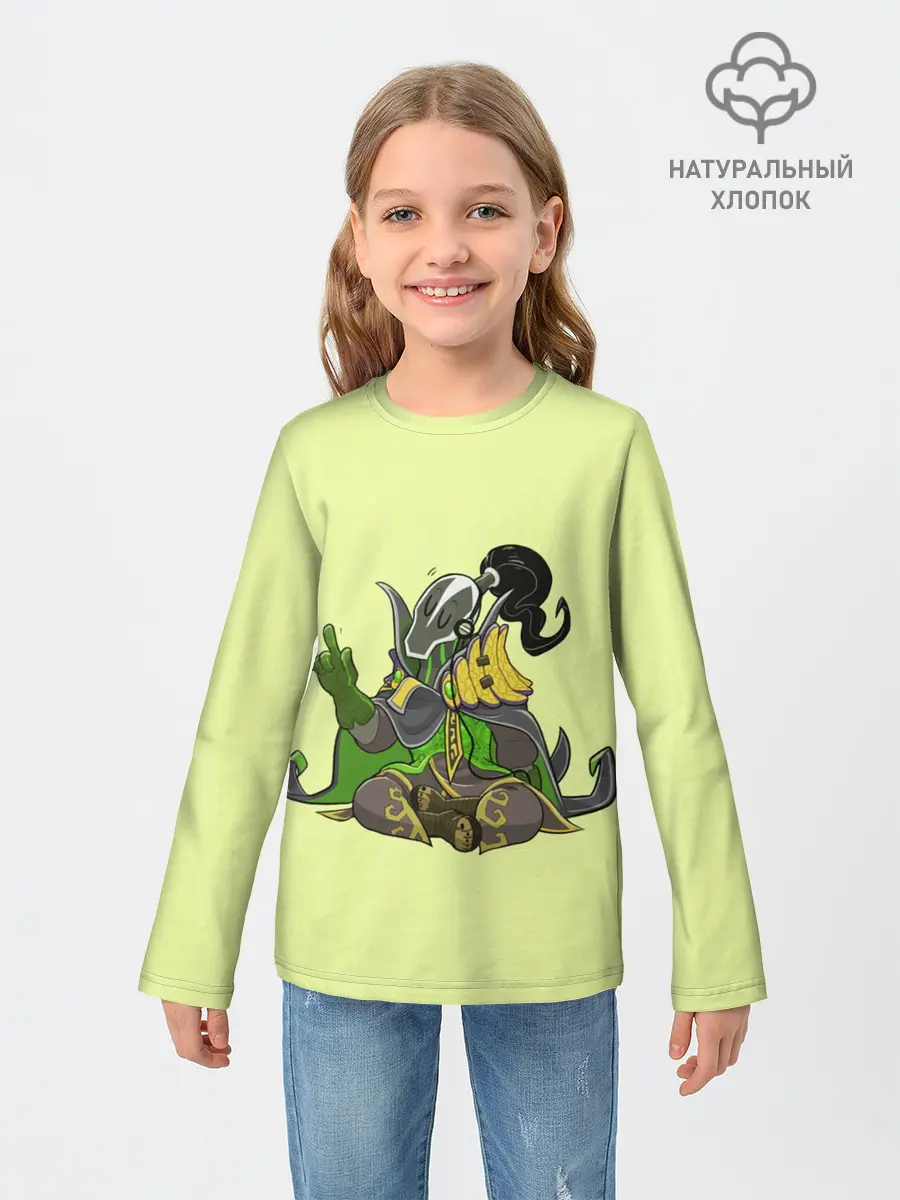 Детский лонгслив / Музыкальный Рубик | Dota 2