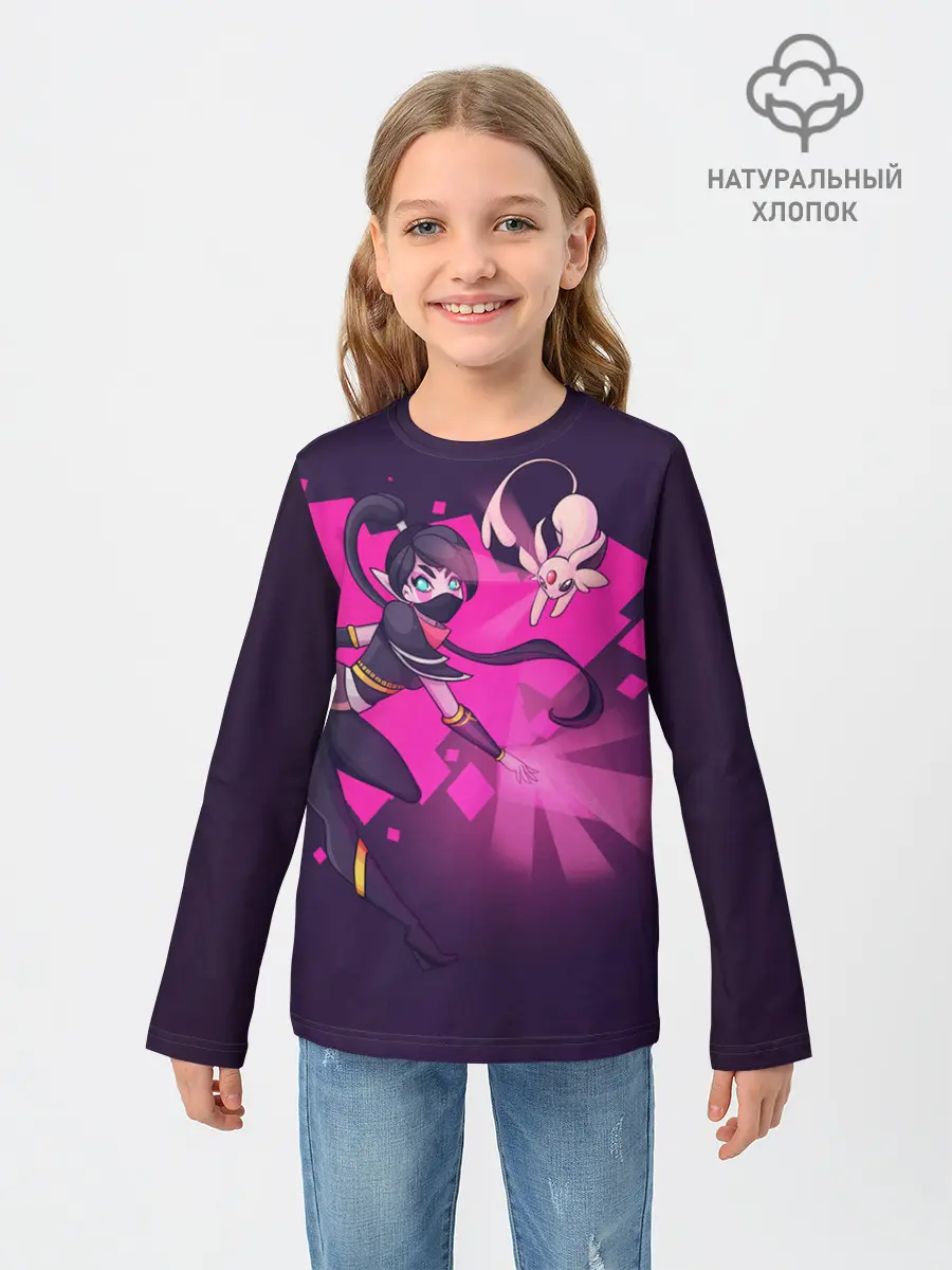Детский лонгслив / Темпларочка | Dota 2