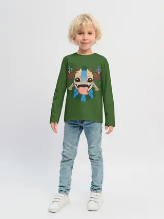 Детский лонгслив / Курьер | Dota 2